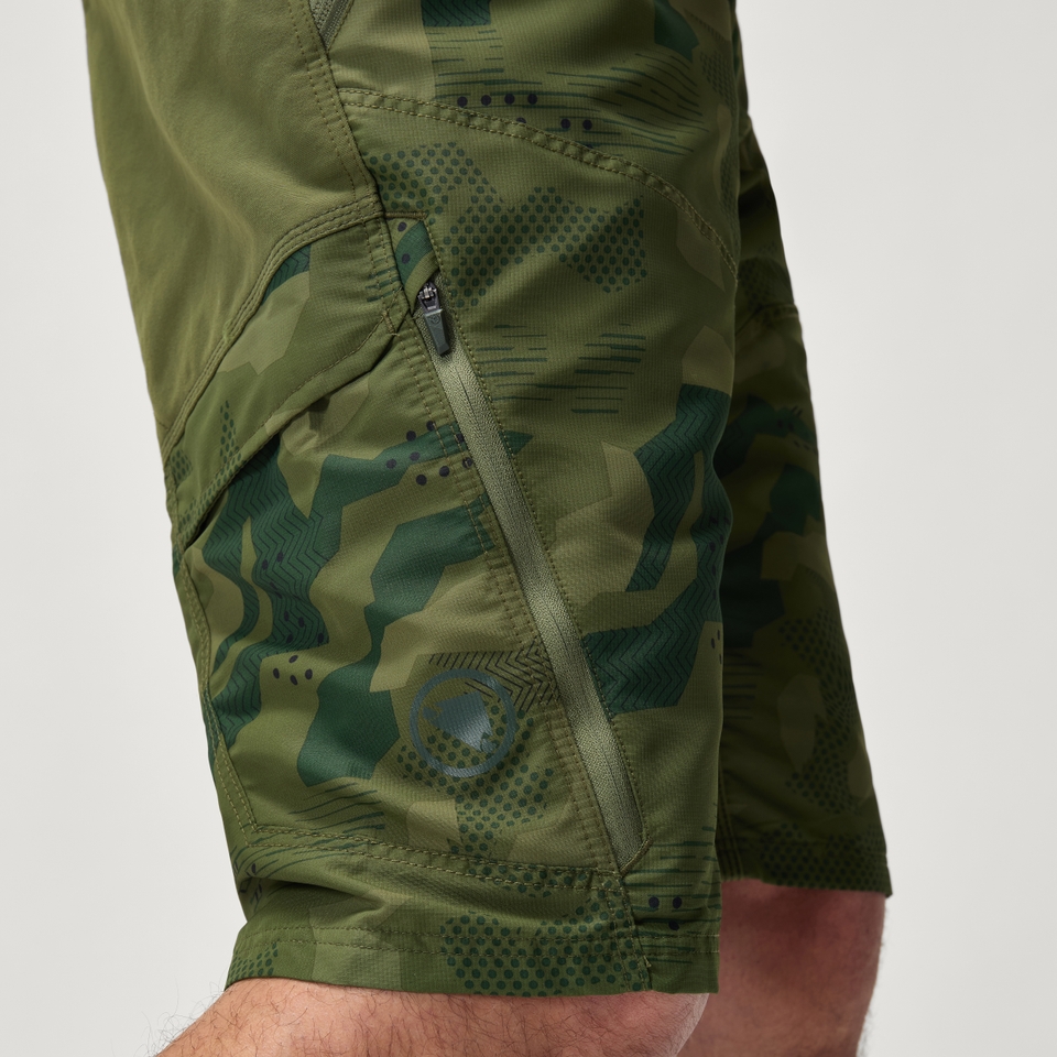 Men's Hummvee Shorts (With Liner) - Tonal Olive