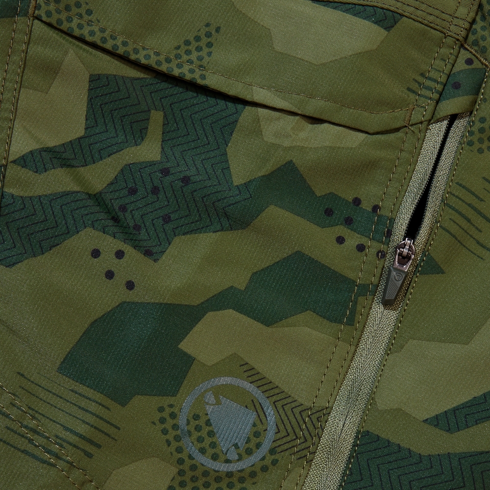 Hummvee Short mit Innenhose für Herren - Ton Oliv