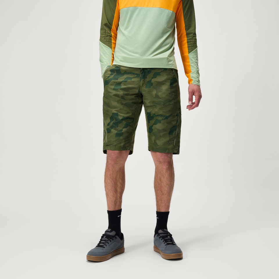 Hummvee Short mit Innenhose für Herren - Ton Oliv