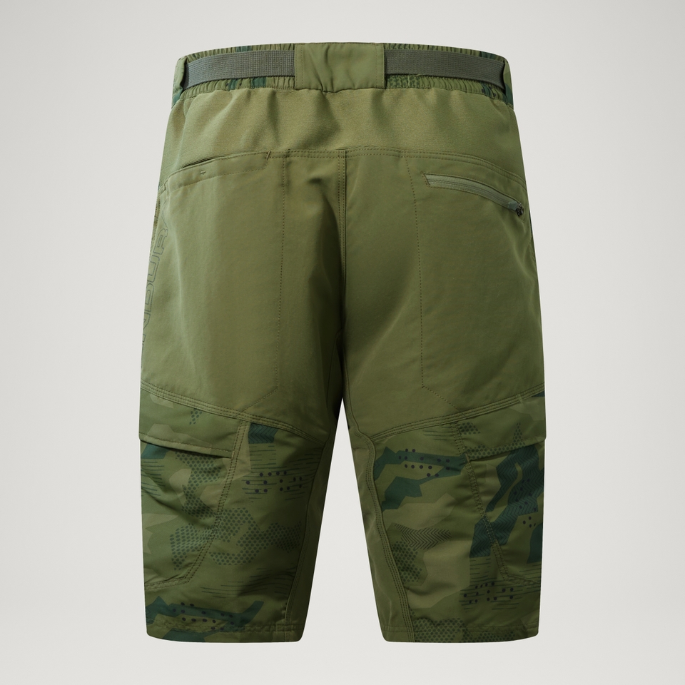 Hummvee Short mit Innenhose für Herren - Ton Oliv