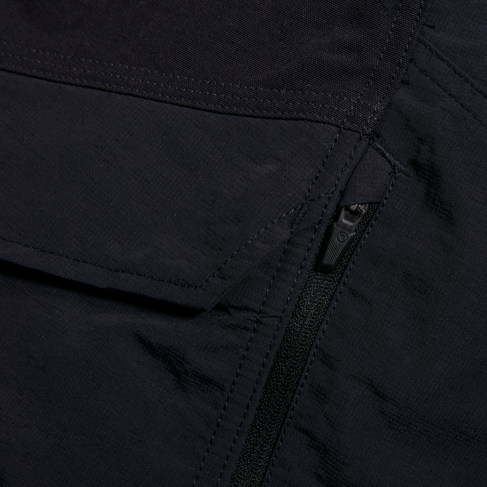 Hummvee Short mit Innenhose für Herren - Schwarz