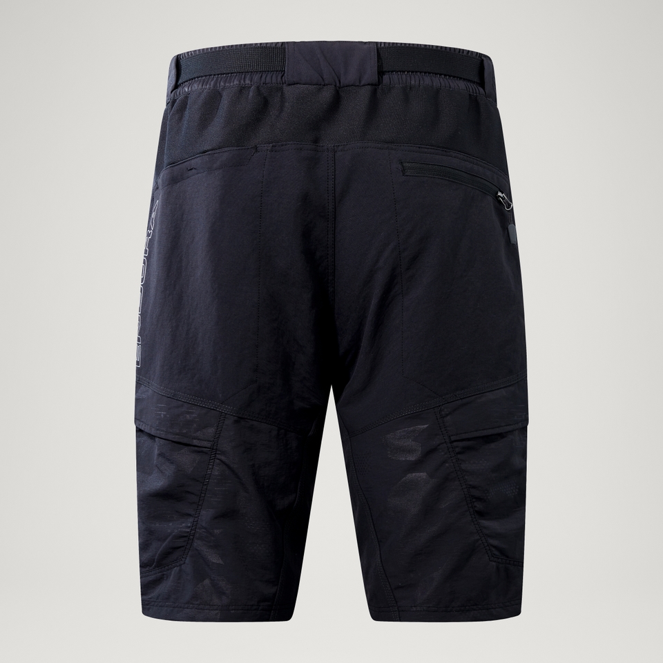 Men's Hummvee Shorts (With Liner) - Black Camo