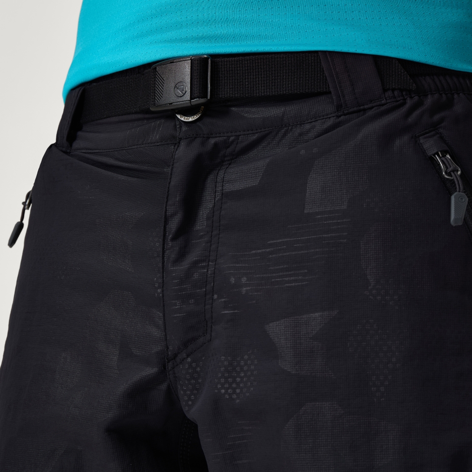 Men's Hummvee Short with Liner - Black Camo