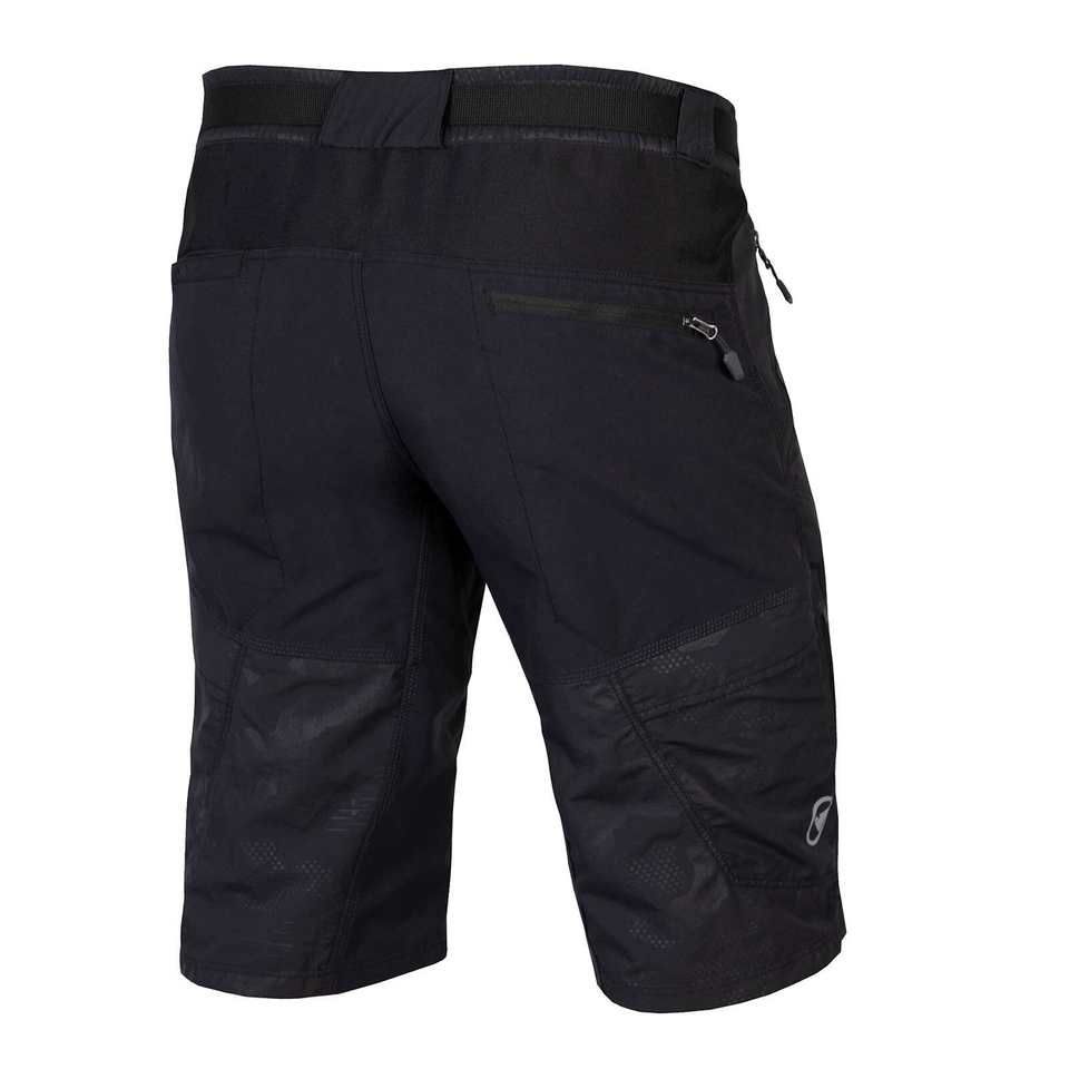 Men's Hummvee Shorts (With Liner) - Black Camo