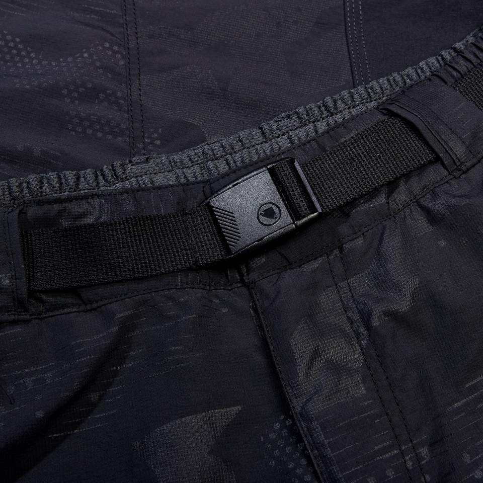 Men's Hummvee Short with Liner - Black Camo