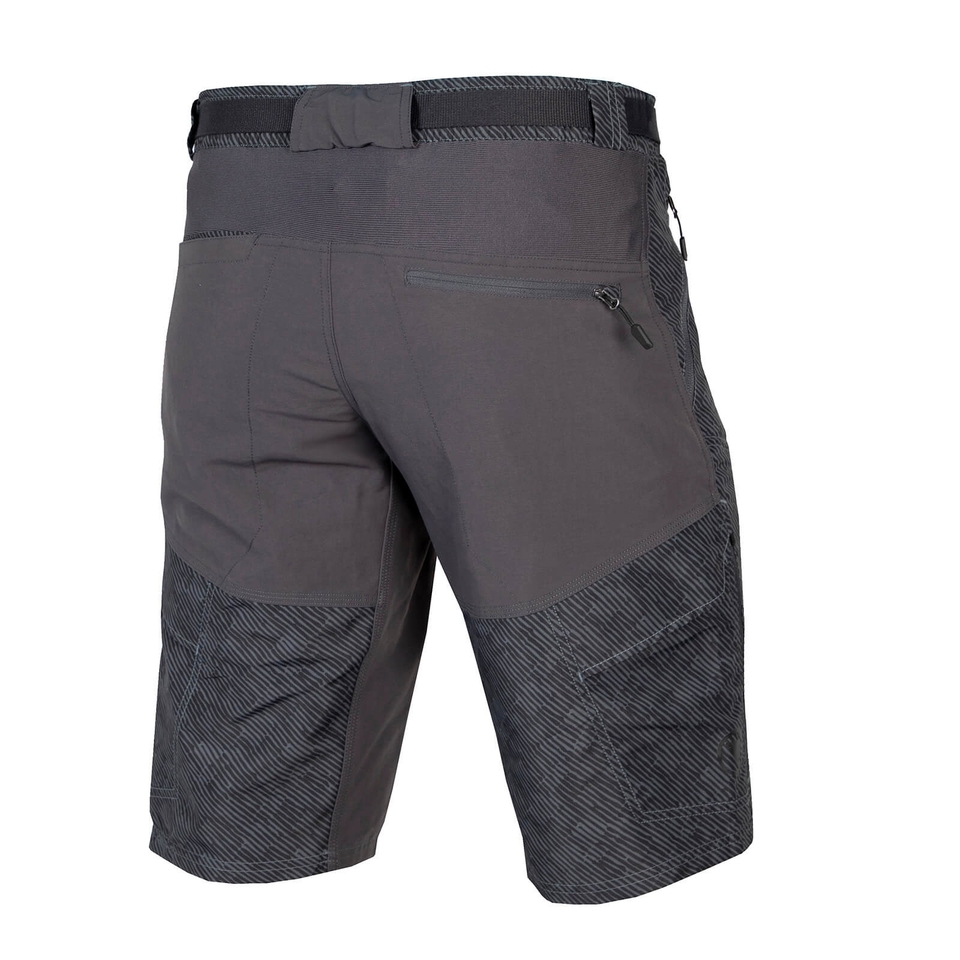Hummvee Short mit Innenhose für Herren - Anthrazit