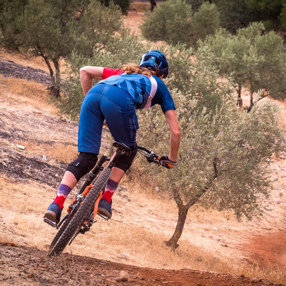SingleTrack Short II für Damen - Blaubeere