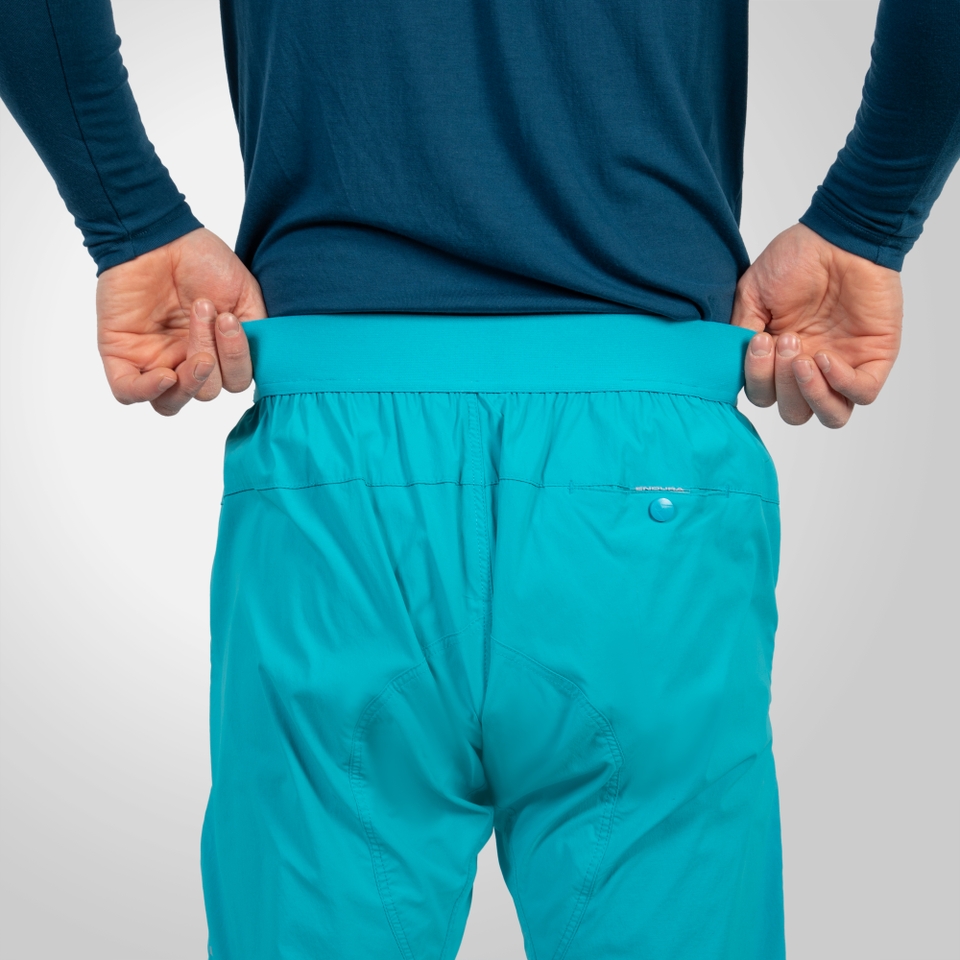 Hummvee Lite Shorts mit Innenhose für Herren - Atlantikblau