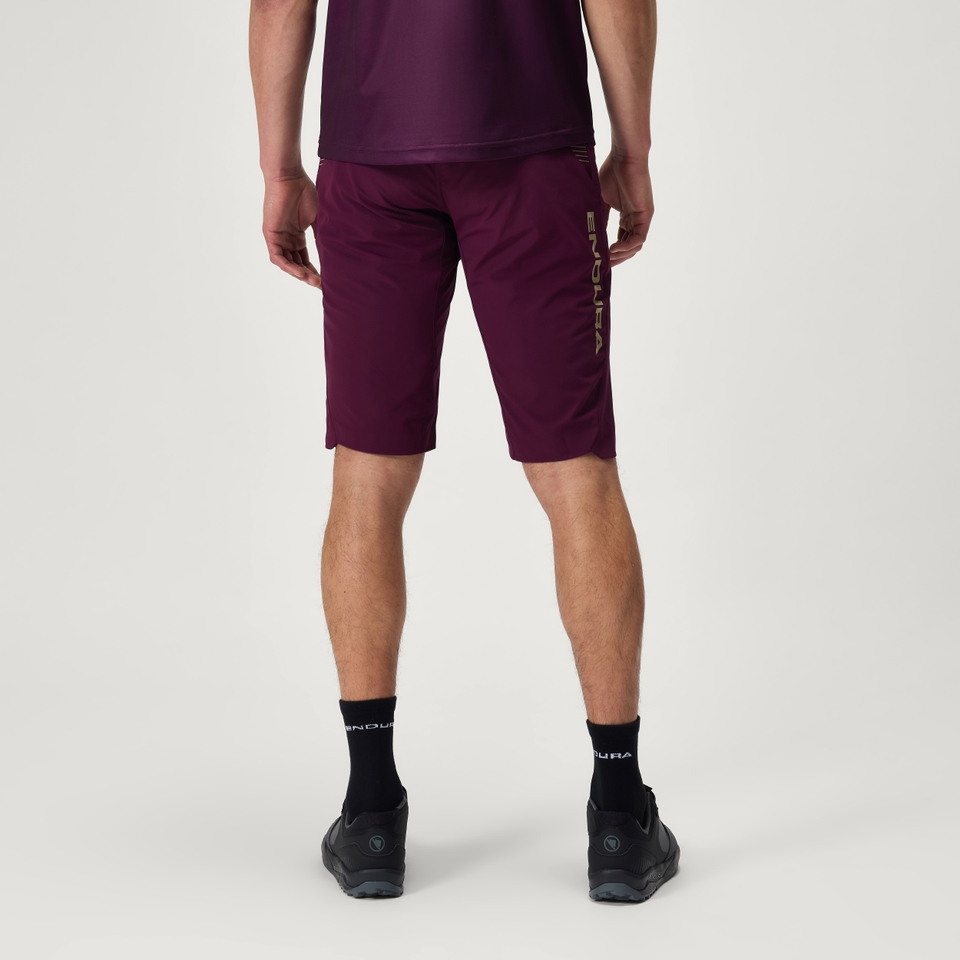 SingleTrack Lite Short für Herren - Aubergine
