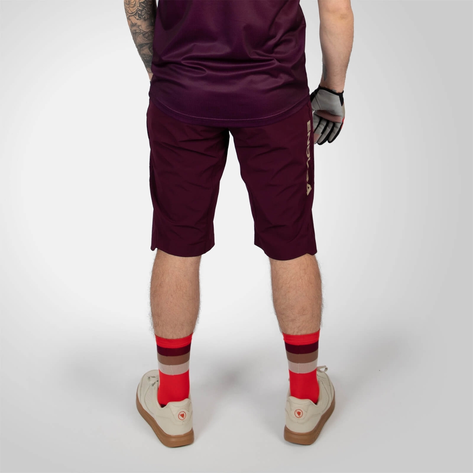 Men's SingleTrack Lite Short - Aubergine