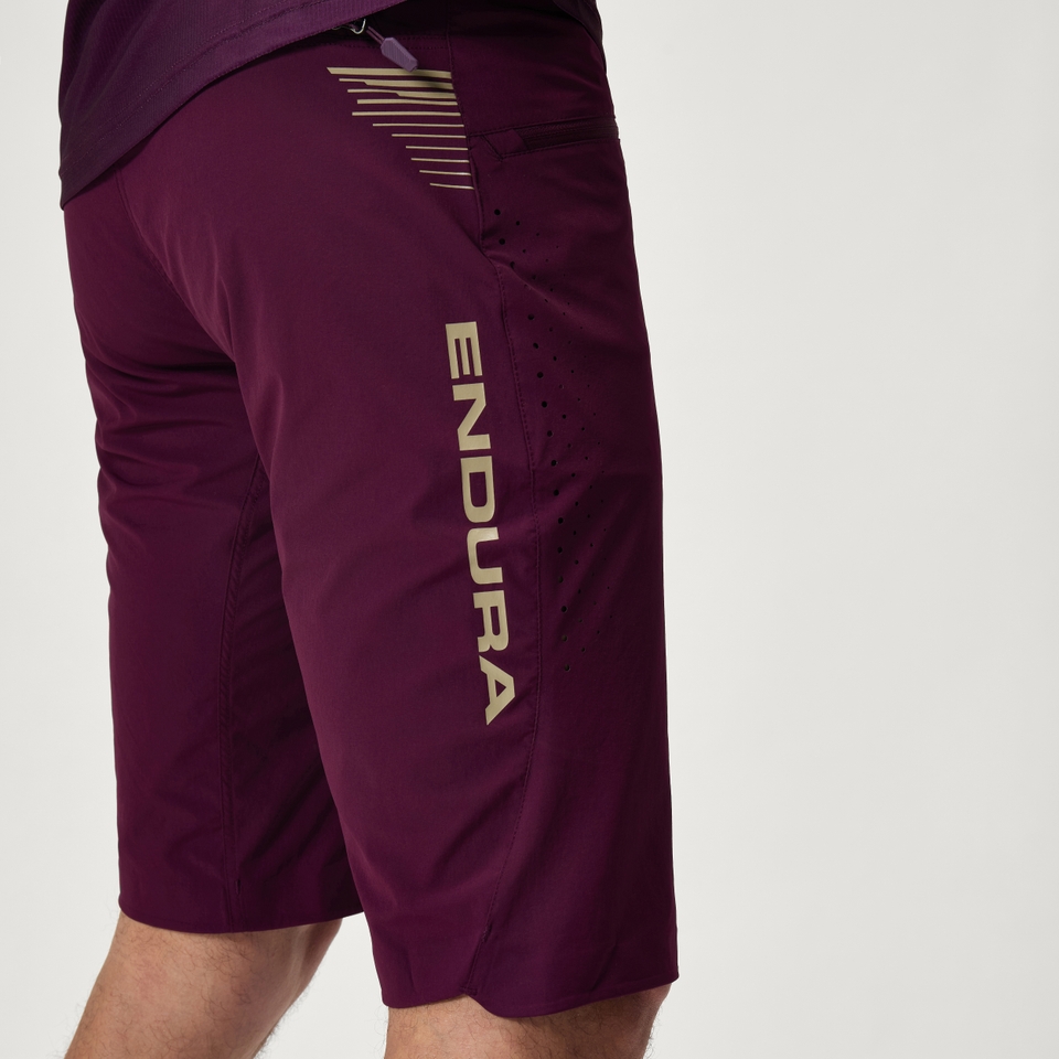 SingleTrack Lite Short für Herren - Aubergine
