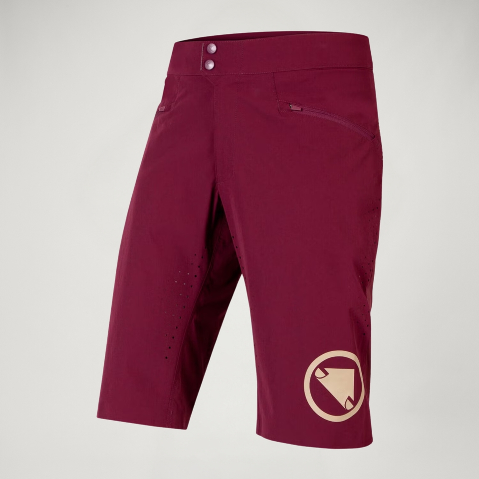 SingleTrack Lite Short für Herren - Aubergine