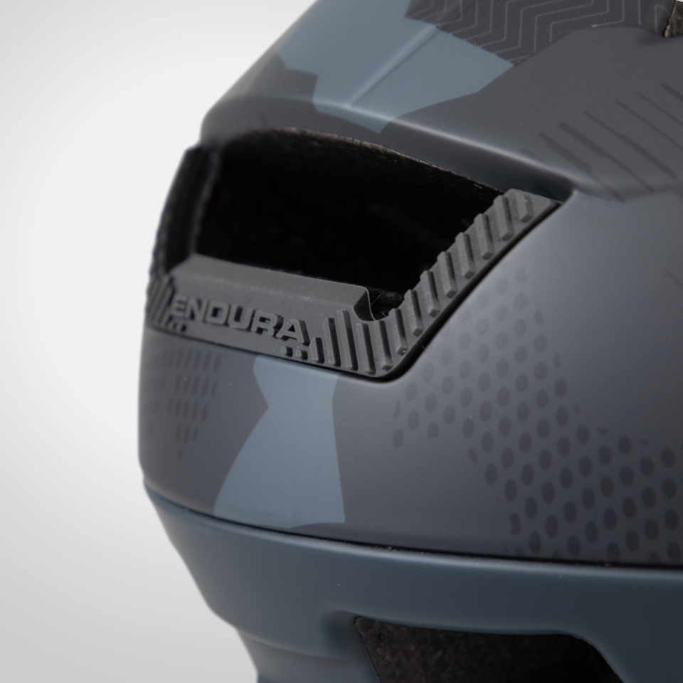 Endura SingleTrack Youth Full Face Helmet - Grey