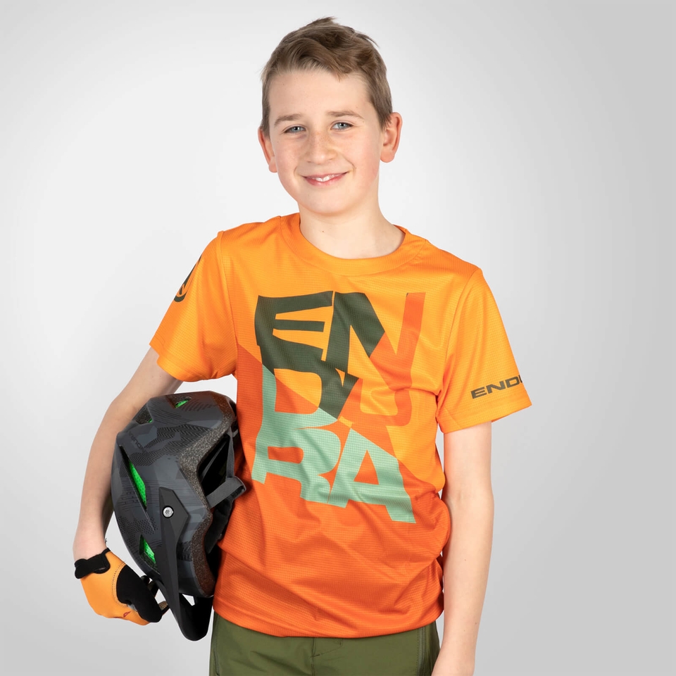 ENDURA KIDS STRACK CORE TEE OT