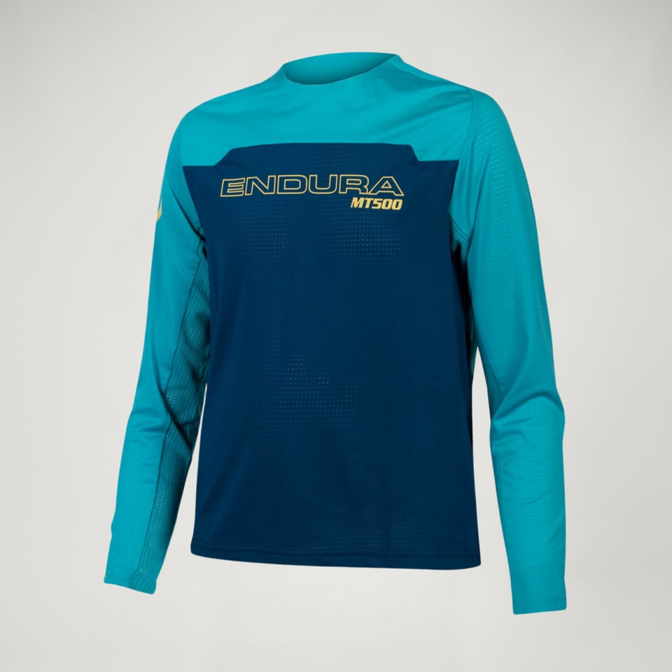 Kids MT500 Burner L/S Jersey - Blueberry