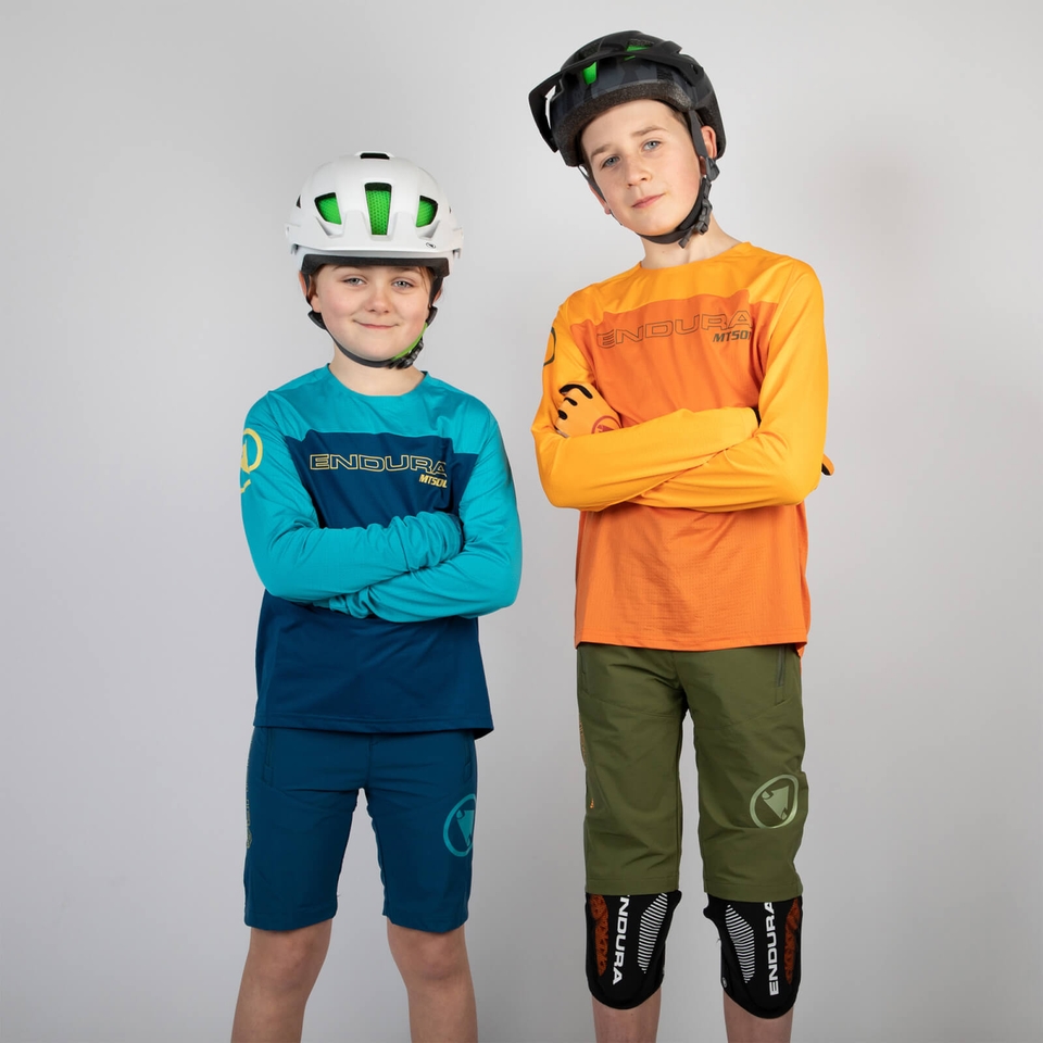 Kids MT500 Burner L/S Jersey - Blueberry