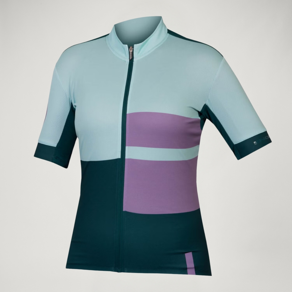 Women's FS260 Print S/S Jersey - Violet