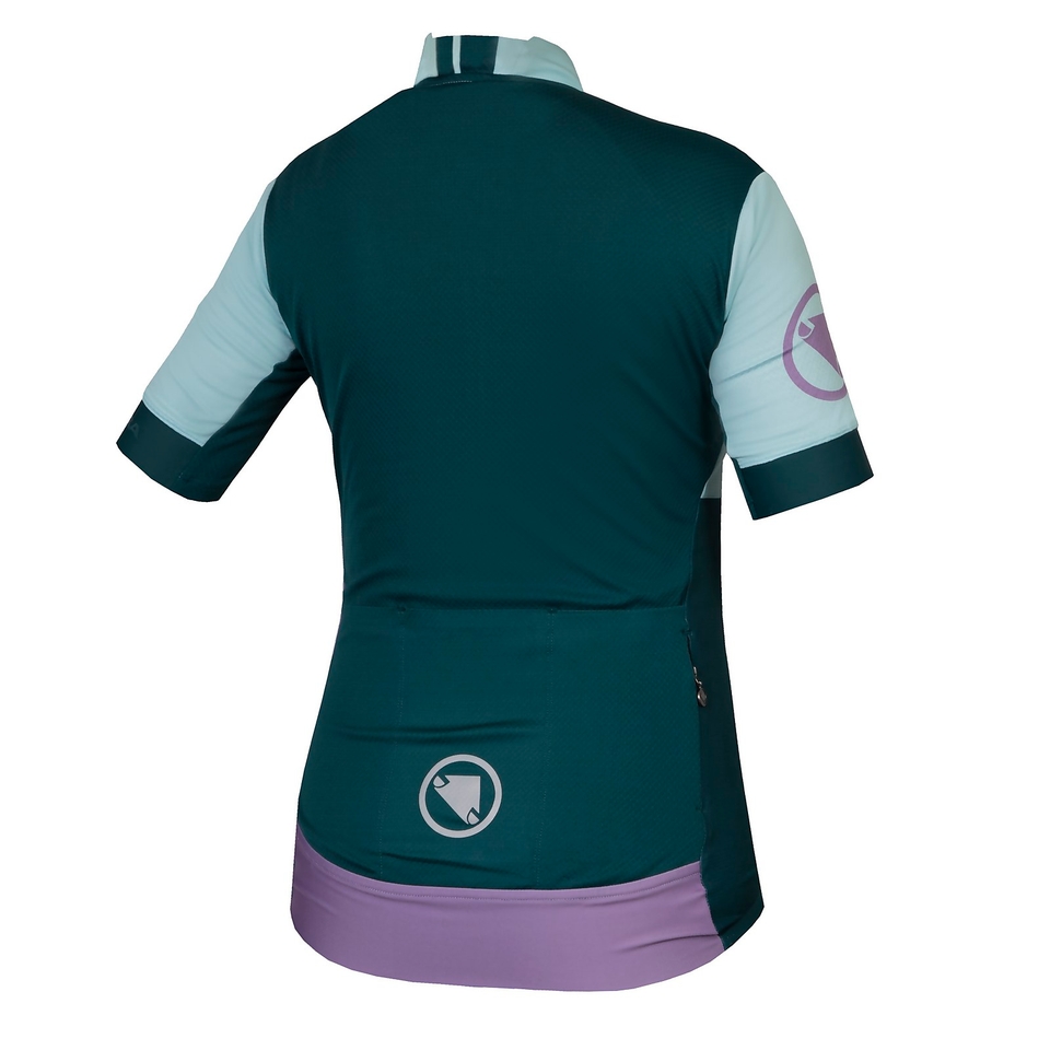 Women's FS260 Print S/S Jersey - Violet
