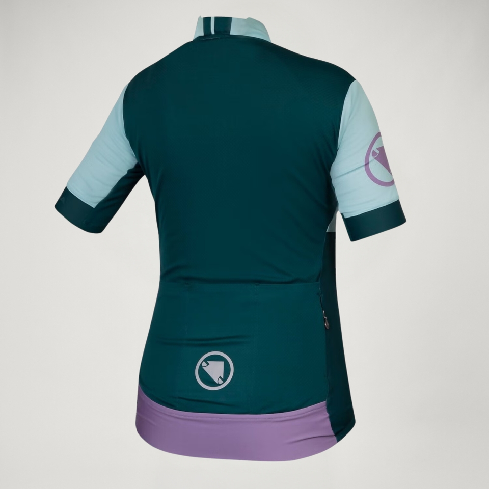 Women's FS260 Print S/S Jersey - Violet