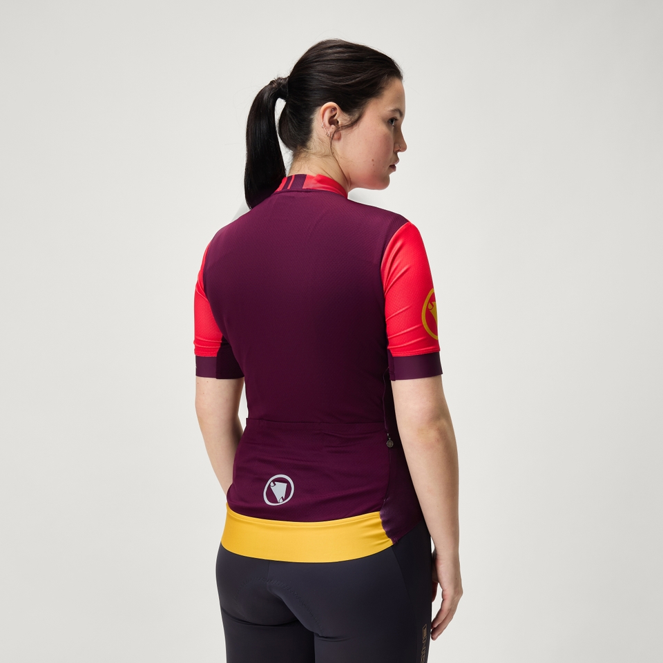 FS260 Print Trikot (kurzarm) für Damen - Granatapfel