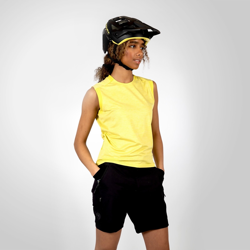 SingleTrack Tanktop für Damen - Schwefel