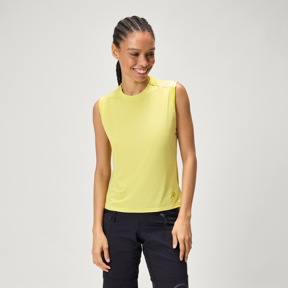 Women's SingleTrack Tank Top - Sulphur