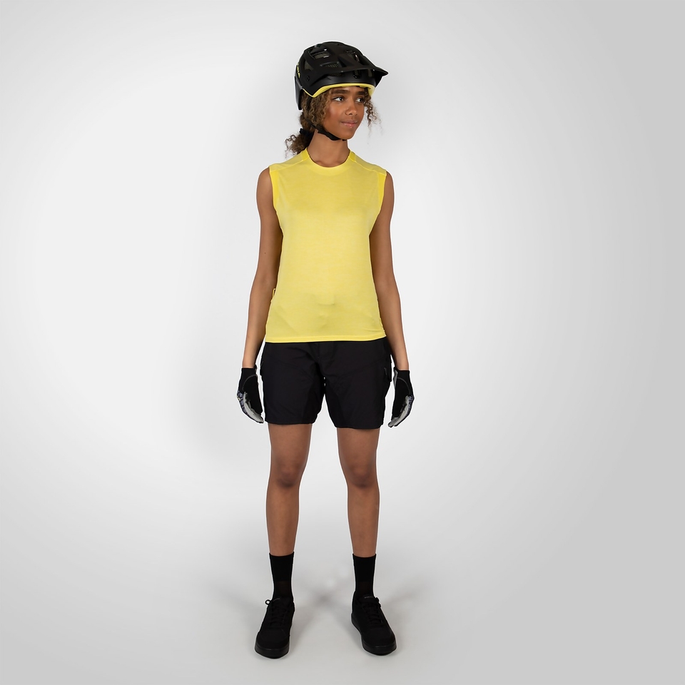 SingleTrack Tanktop für Damen - Schwefel