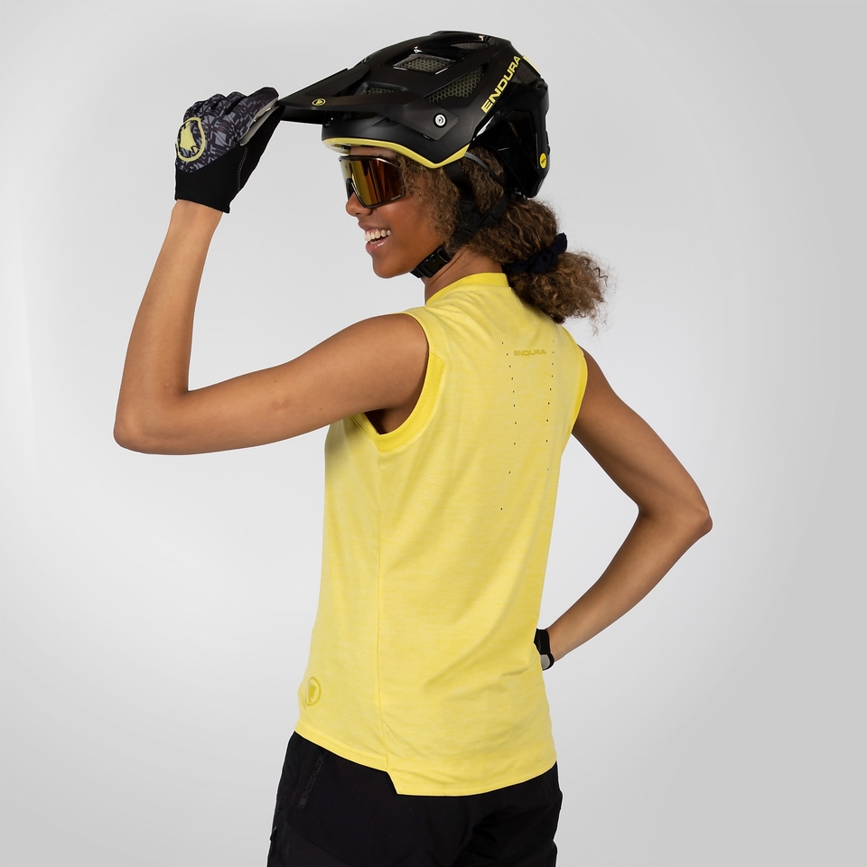 SingleTrack Tanktop für Damen - Schwefel