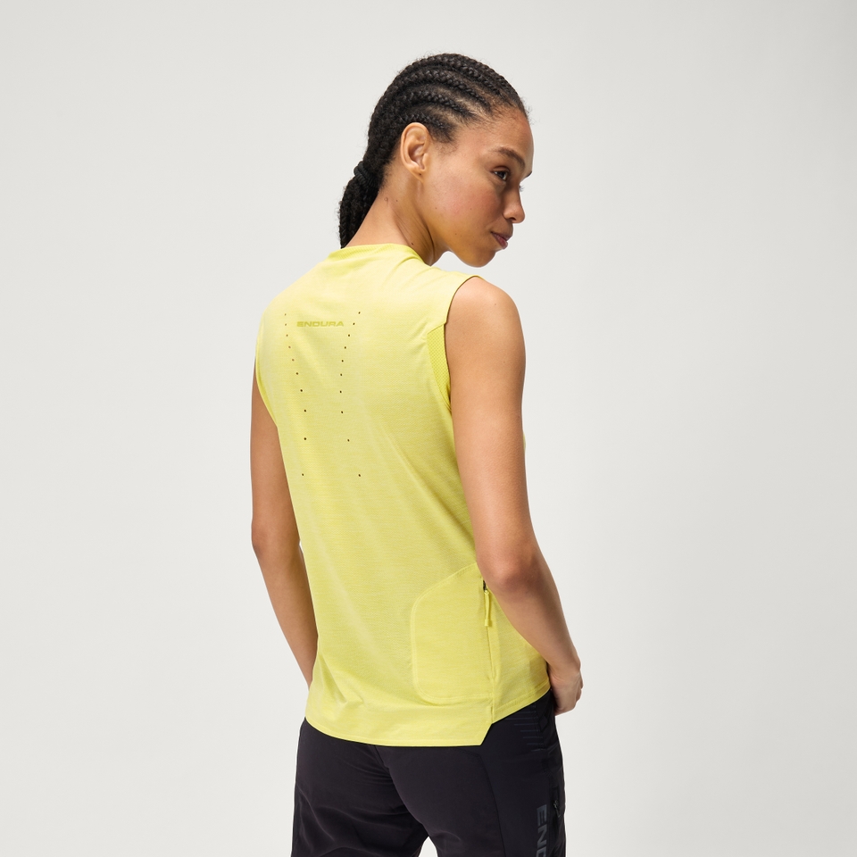 Women's SingleTrack Tank Top - Sulphur