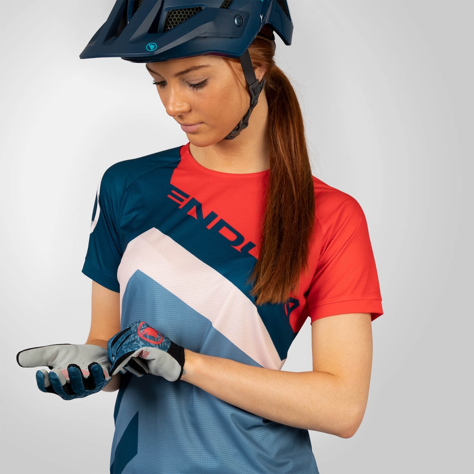 ENDURA WMS SINGLETRACK PRINT TEE LTD PO