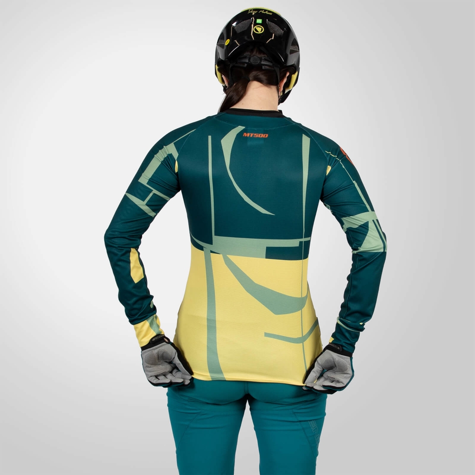 ENDURA WMS MT500 L/S PRINT TEE LTD DT