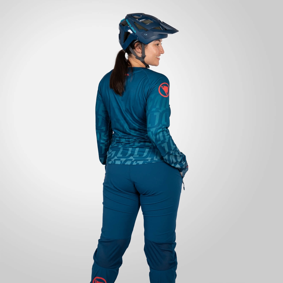 ENDURA WMS MT500 L/S PRINT TEE LTD BB