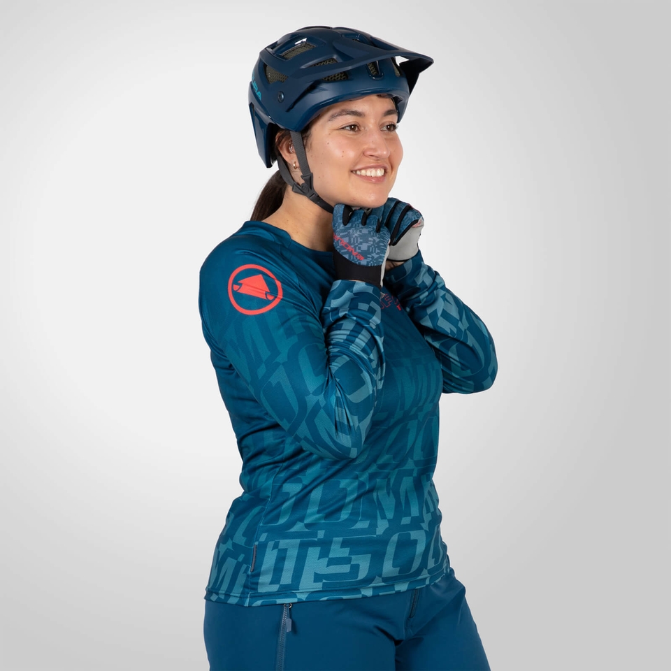 ENDURA WMS MT500 L/S PRINT TEE LTD BB