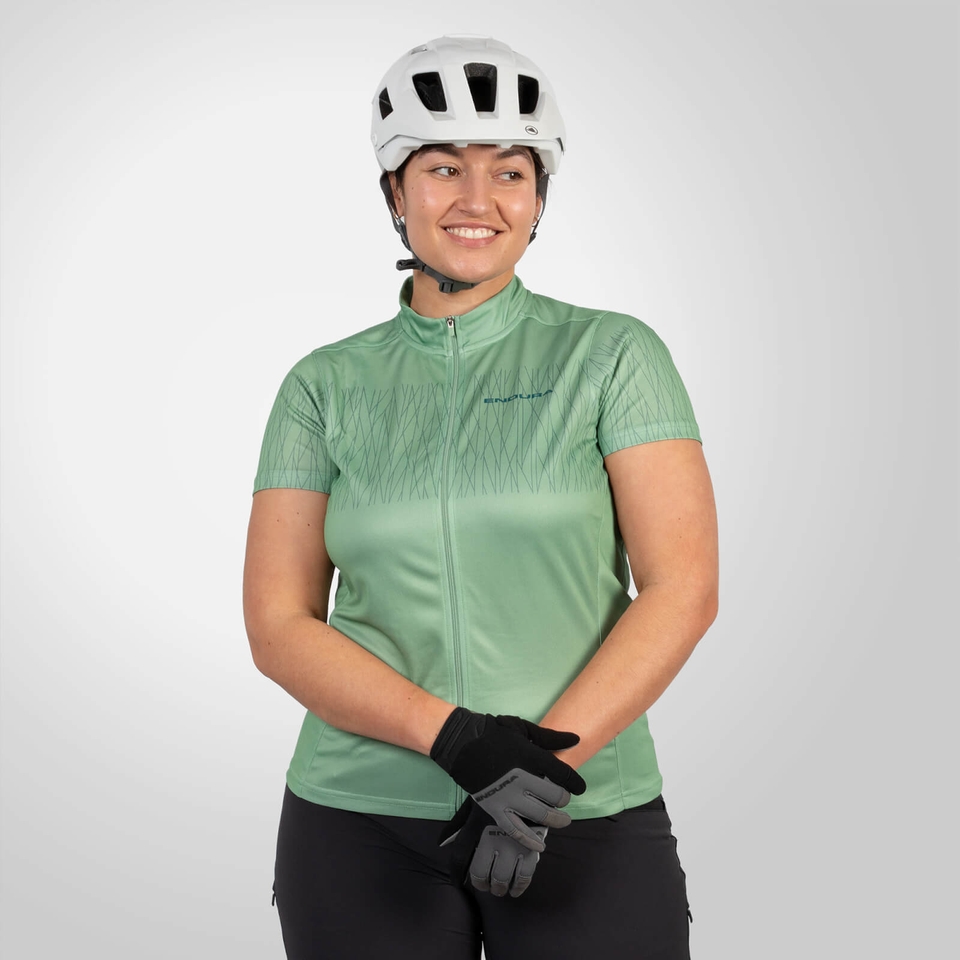 Hummvee Ray Trikot (kurzarm) für Damen - Jade