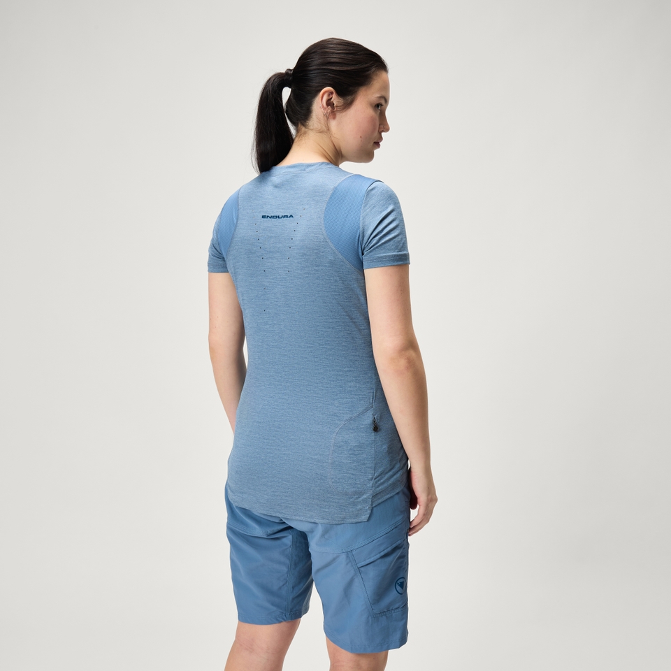 Women's SingleTrack S/S Jersey - Blue Steel