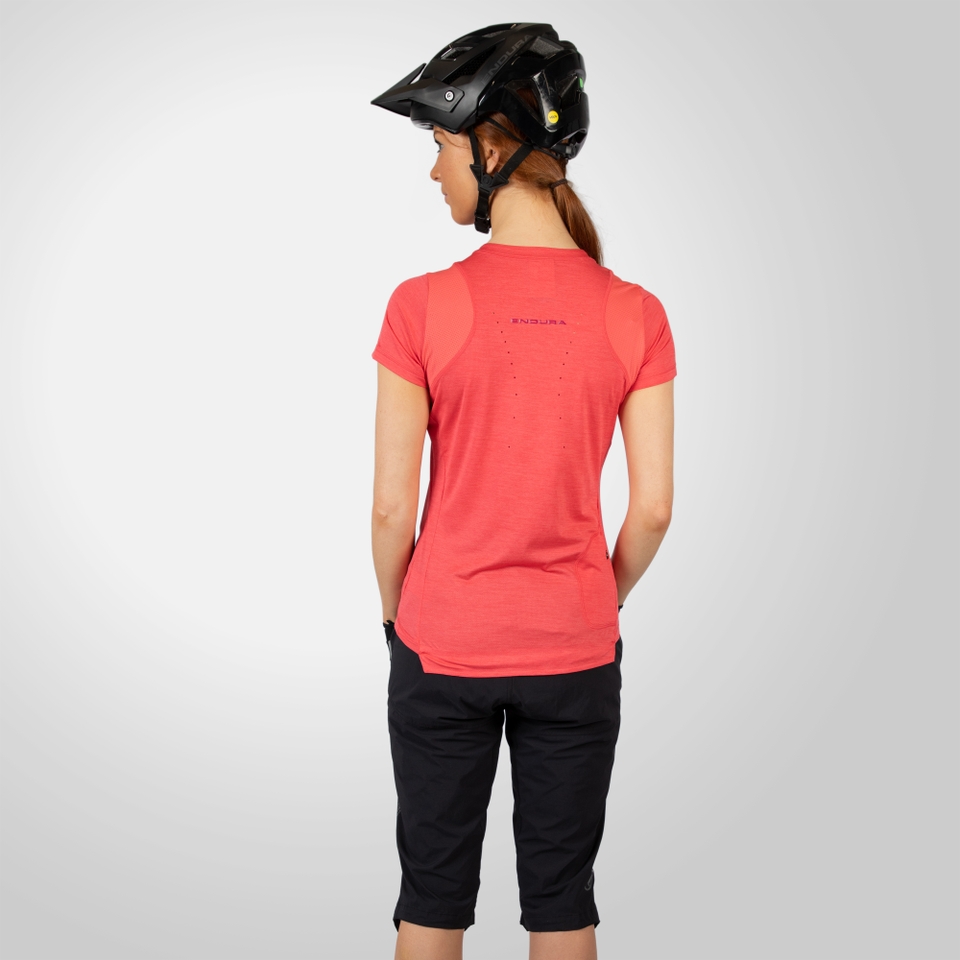 Hummvee 3/4 Short mit Innenhose für Damen - Schwarz