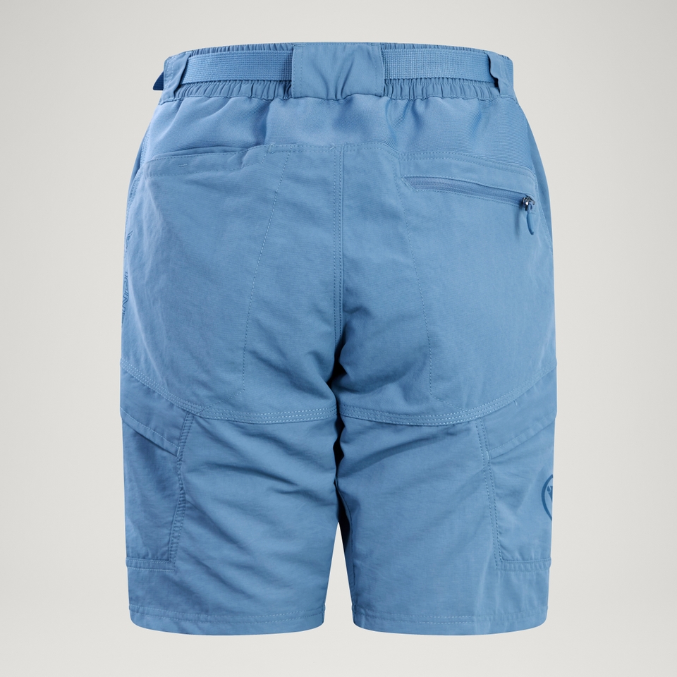 Women's Hummvee Short with Liner - Blue steel