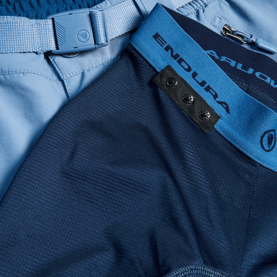 Women's Hummvee Shorts (With Liner) - Blue Steel