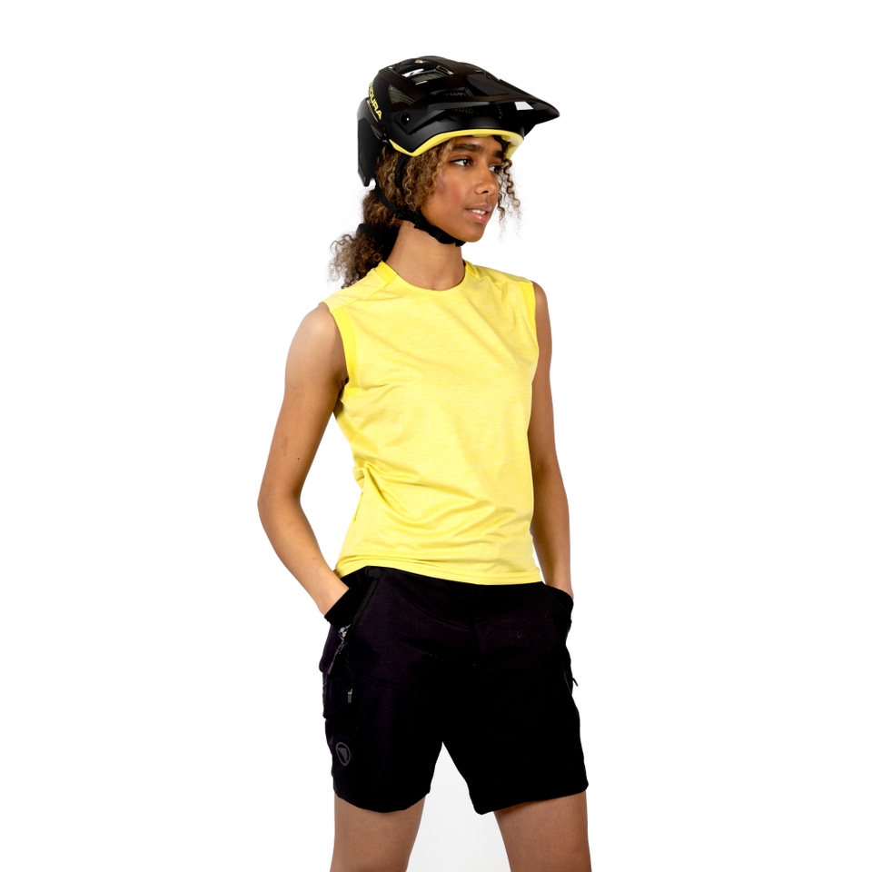 Hummvee Short mit Innenhose für Damen - Schwarz