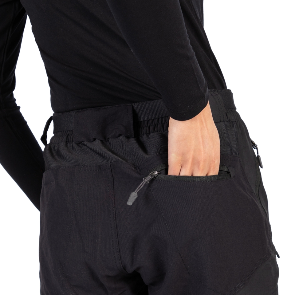 Hummvee Short mit Innenhose für Damen - Schwarz