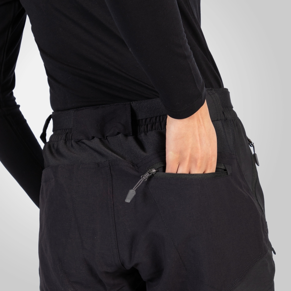 Women's Hummvee Short with Liner - Black
