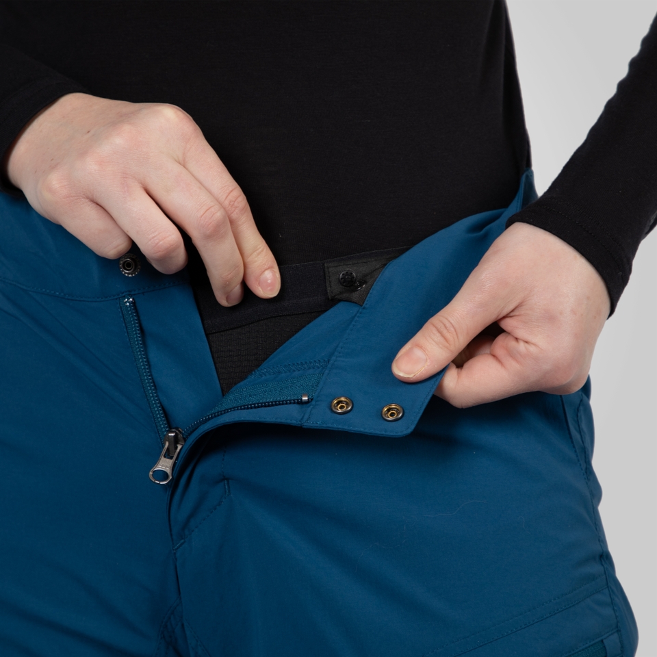 Women's Hummvee Lite Shorts (With Liner) - Blueberry
