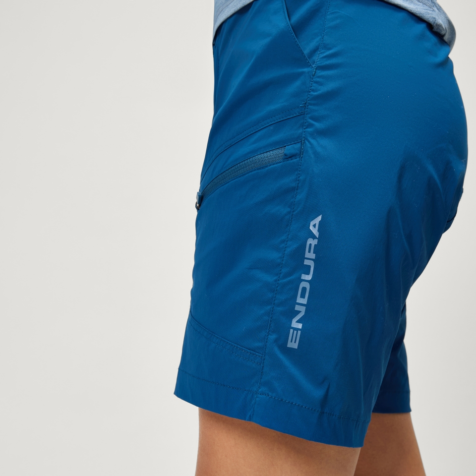 Women's Hummvee Lite Shorts (With Liner) - Blueberry
