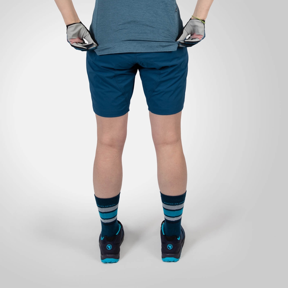 Women's Hummvee Lite Shorts (With Liner) - Blueberry