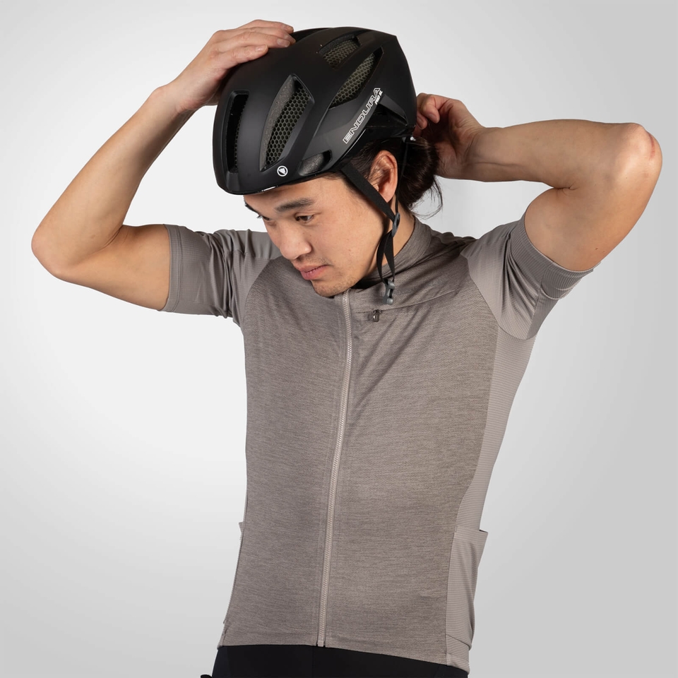 GV500 Reiver Kurzarmtrikot für Herren - Fossil