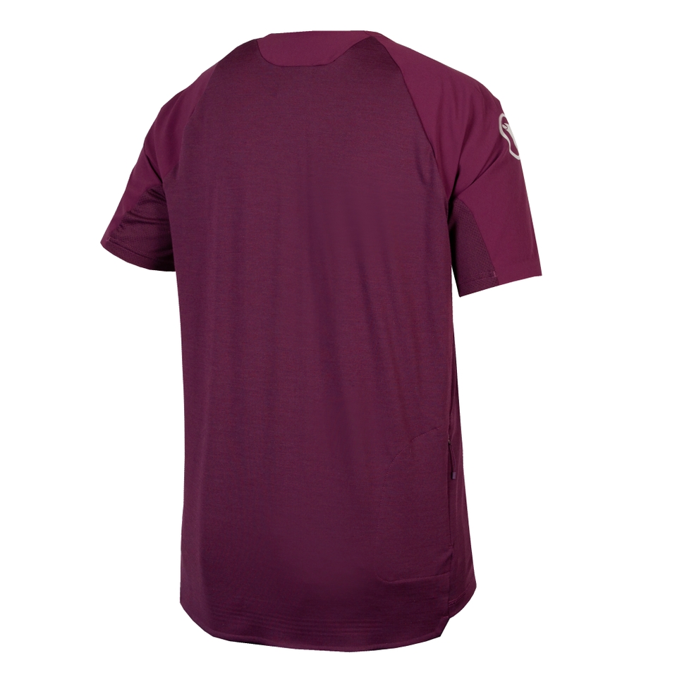 Men's GV500 Foyle Tech Tee - Aubergine