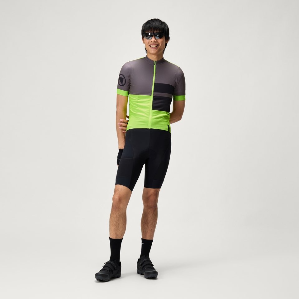 FS260 Print Trikot (kurzarm) für Herren - Neon-Gelb