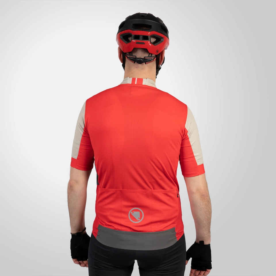 FS260 Print Trikot (kurzarm) für Herren - Granatapfel