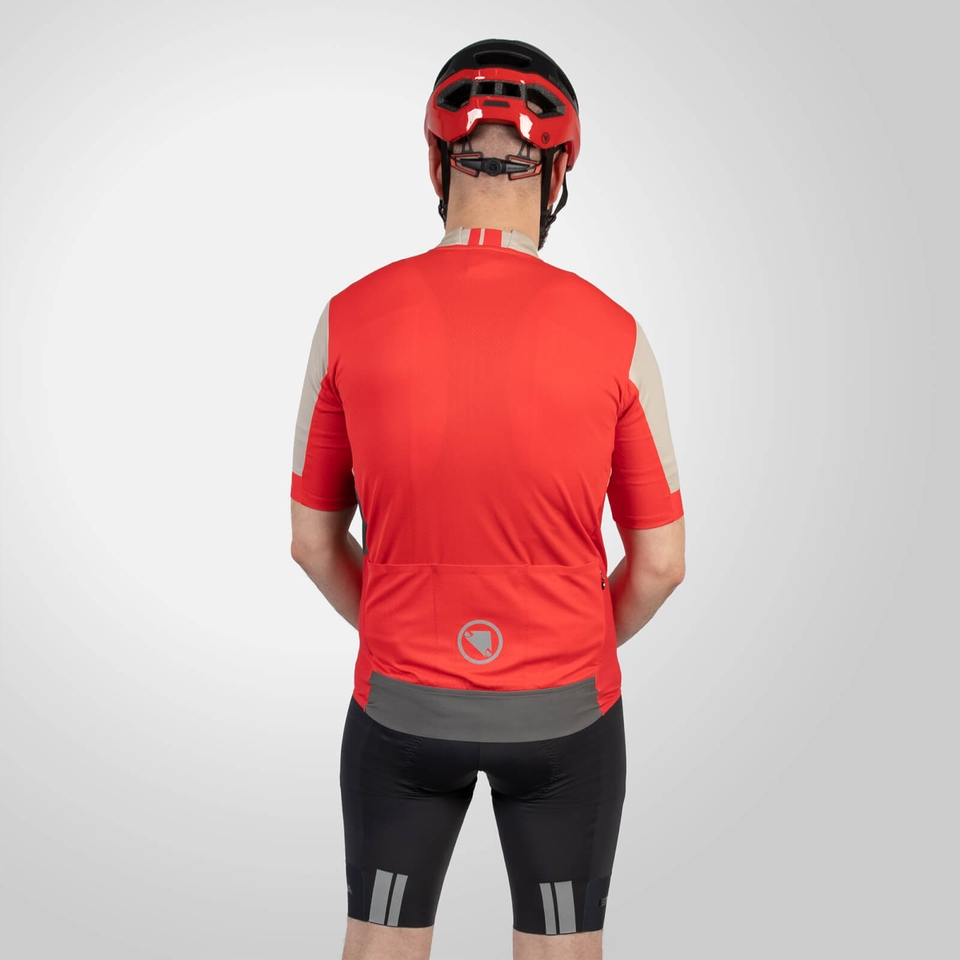 FS260 Print Trikot (kurzarm) für Herren - Granatapfel