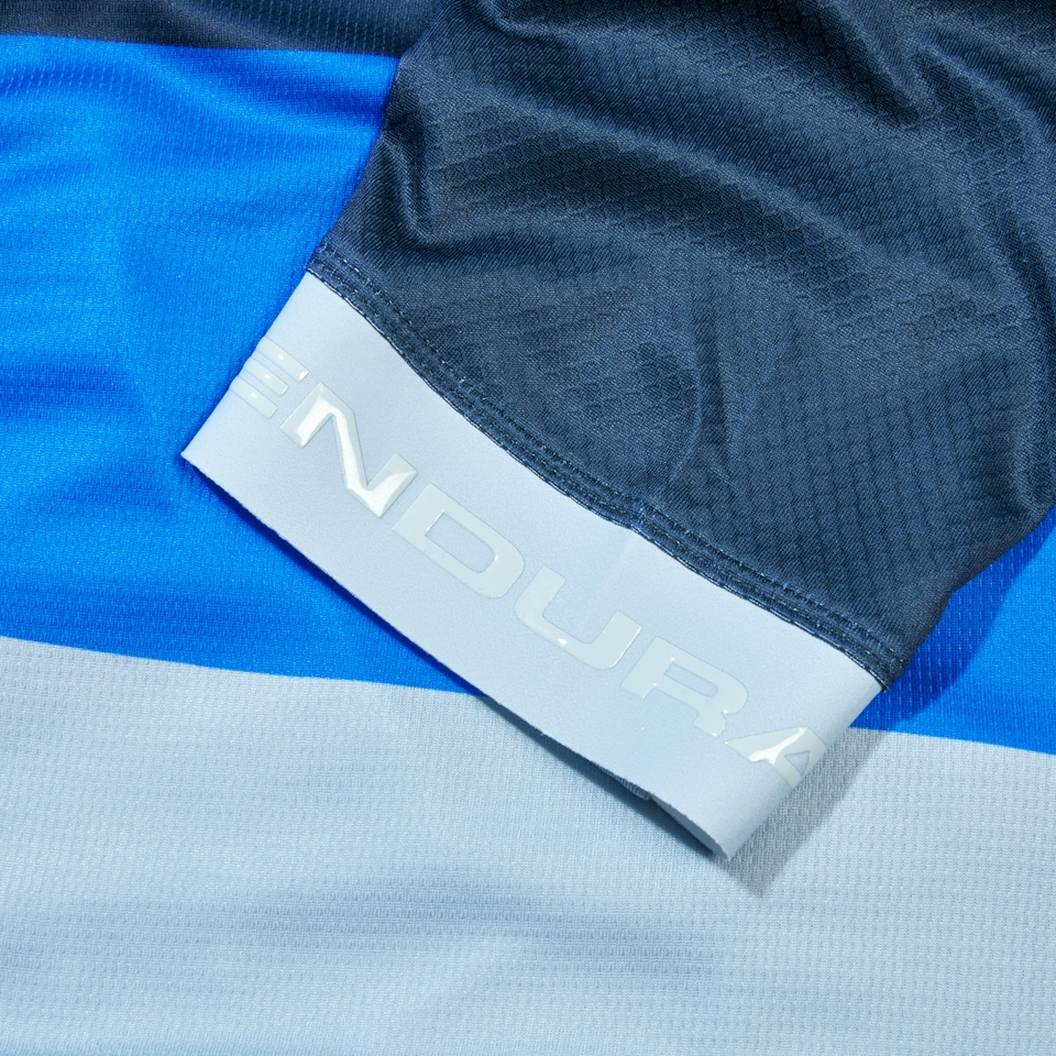 FS260 Print S/S Jersey  - Ink Blue